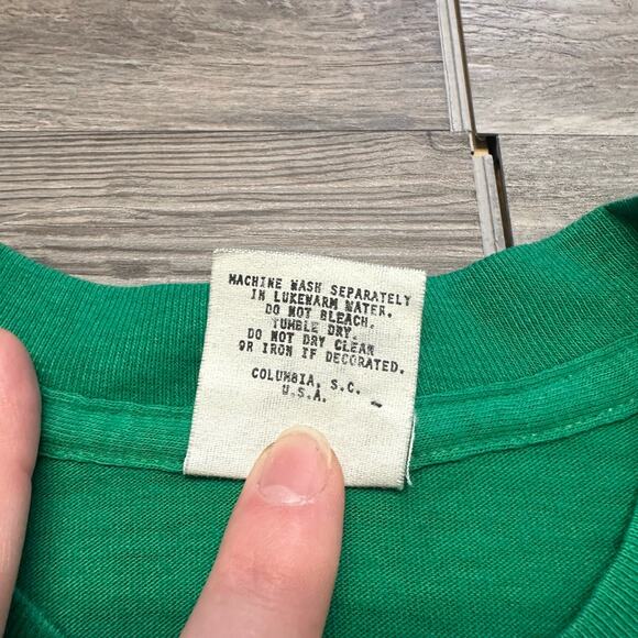 Heinekn Beer T-shirt Vintage 80s Savanah Georgia Graphic Single Stitch Mens S - Picture 3 of 8